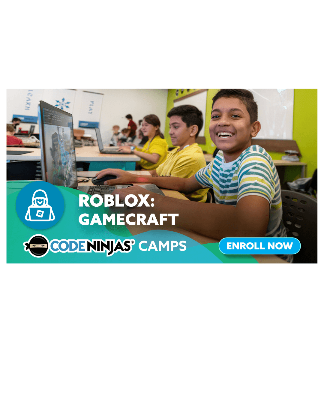 Roblox Game Craft Camp — Code Ninjas Camps